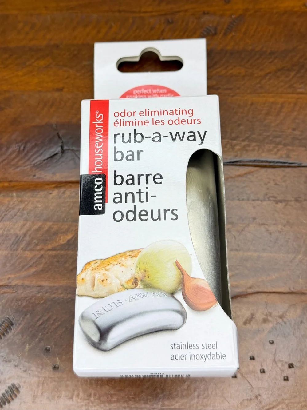 Amco Houseworks Rub-Away Bar